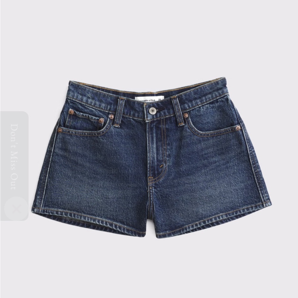Abercrombie & Fitch Blue Jean Shorts